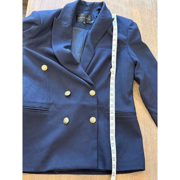 ENDLESS ROSE Navy Blue Blazer Jacket Top Women's size M - Picture 9 of 9